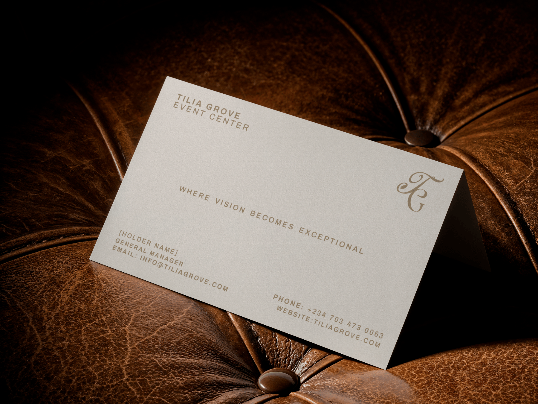 Tilia Grove — Stationery Design