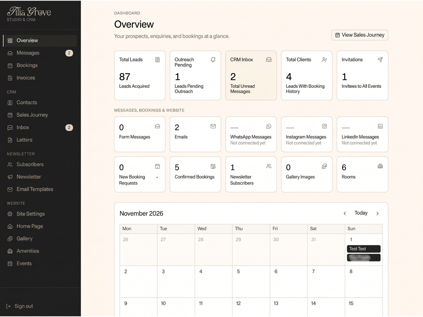 Custom Customer Relationship Management & Content Management System